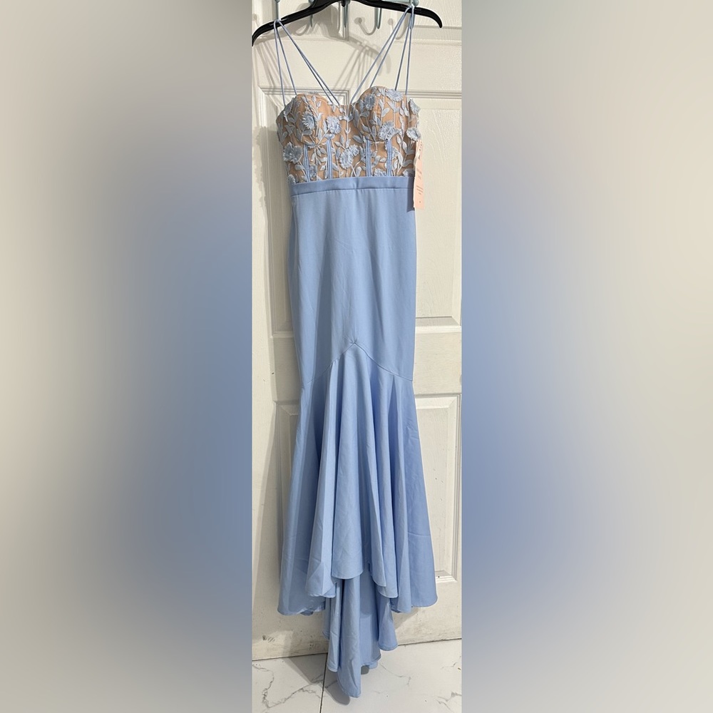 Sky Blue Prom Dress